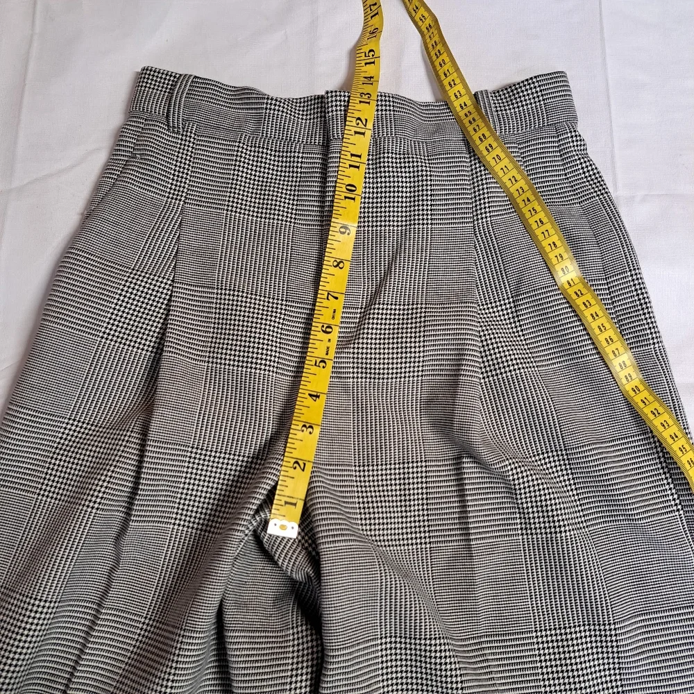 Zara Gray Wide Leg Pants - Picture 6 of 9